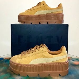 Puma Fenty Rihanna Suede Cleated Creeper Sneakers